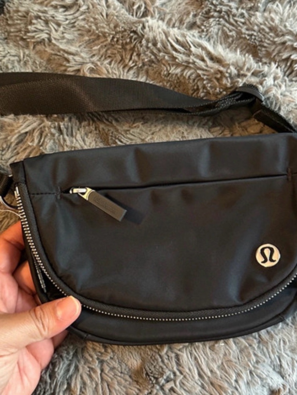 lululemon athletica Black Shoulder Crossbody Bag